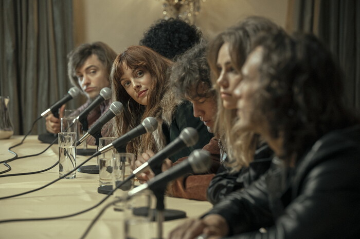 Daisy Jones and The Six press conference 