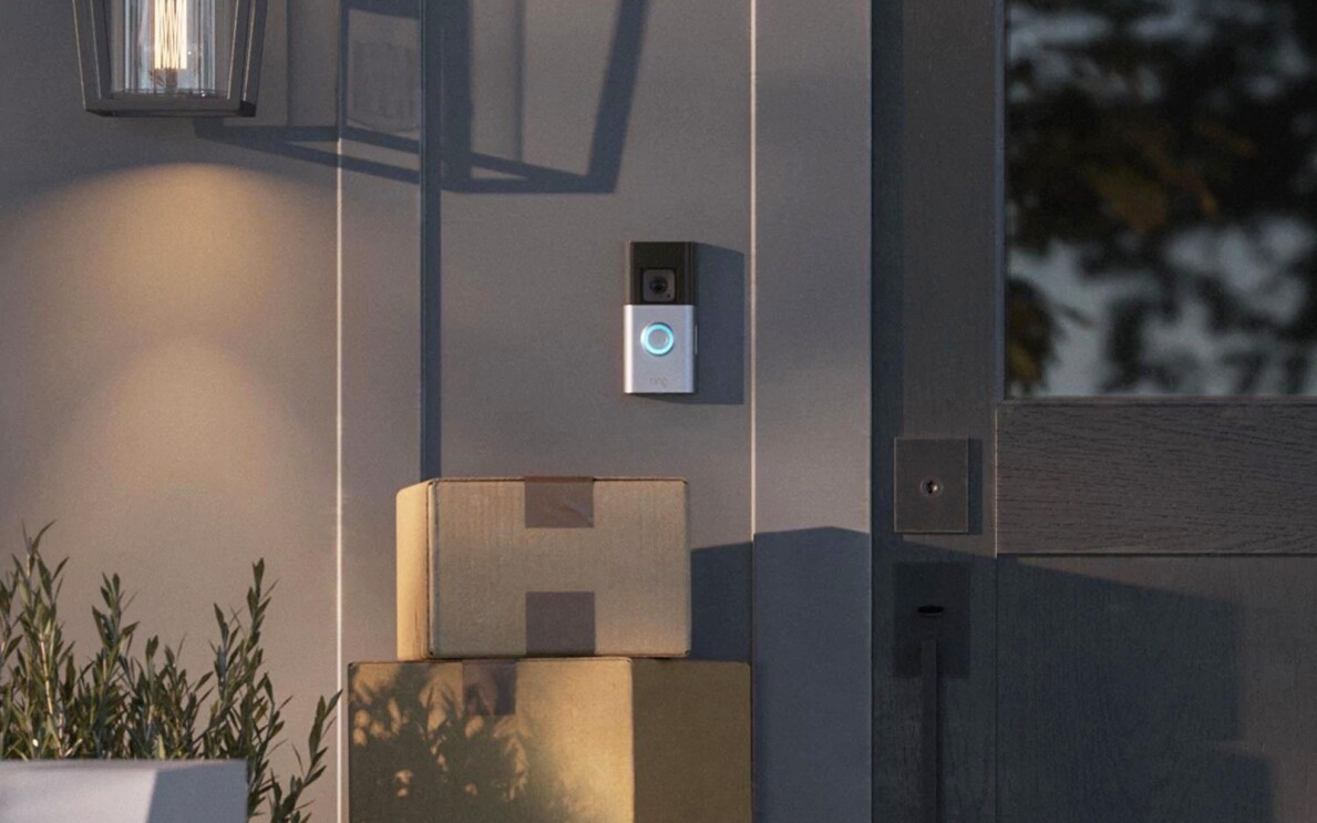 An image of Amazon's Ring Battery Doorbell Pro.