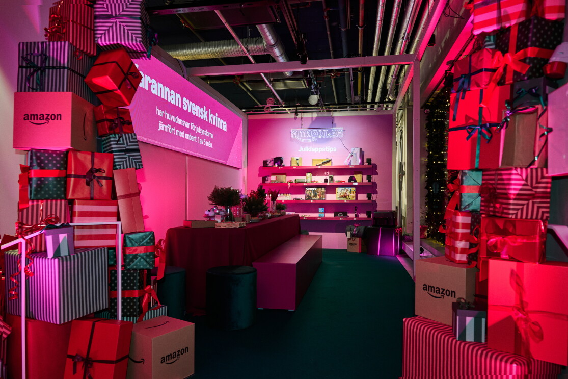Amazons Julefridsverkstad i Stockholm