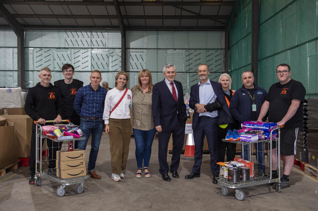 Amazon expands charity partnership to help over 50,000 families across Scotland