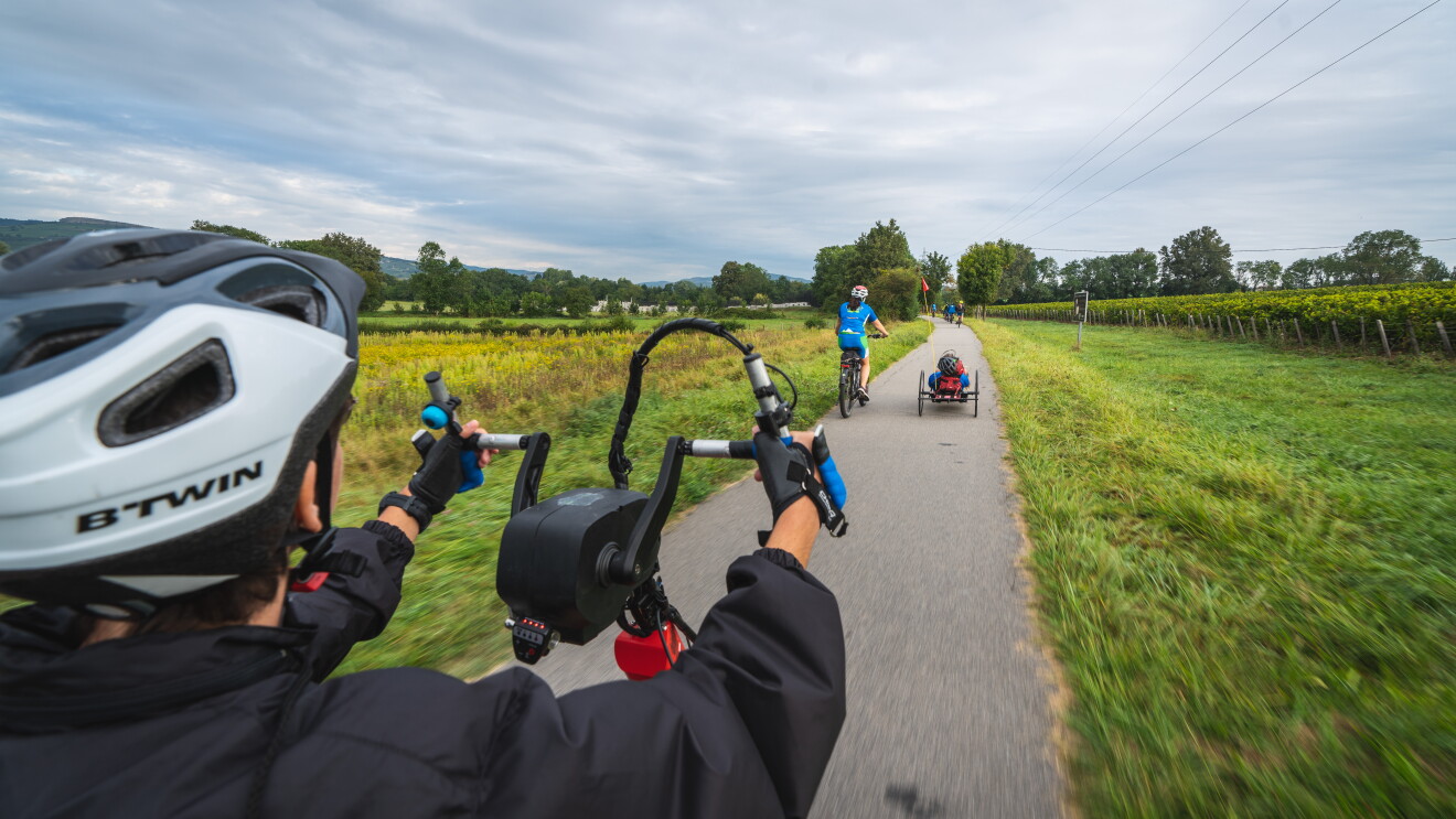 Photos from the Handi-Cyclo Bike Tour in France