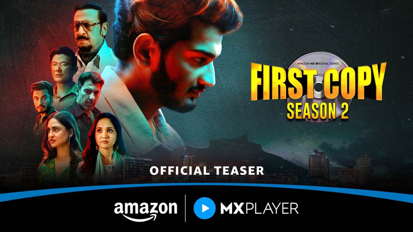 Promotional poster for First Copy Season 2 on Amazon MX Player
