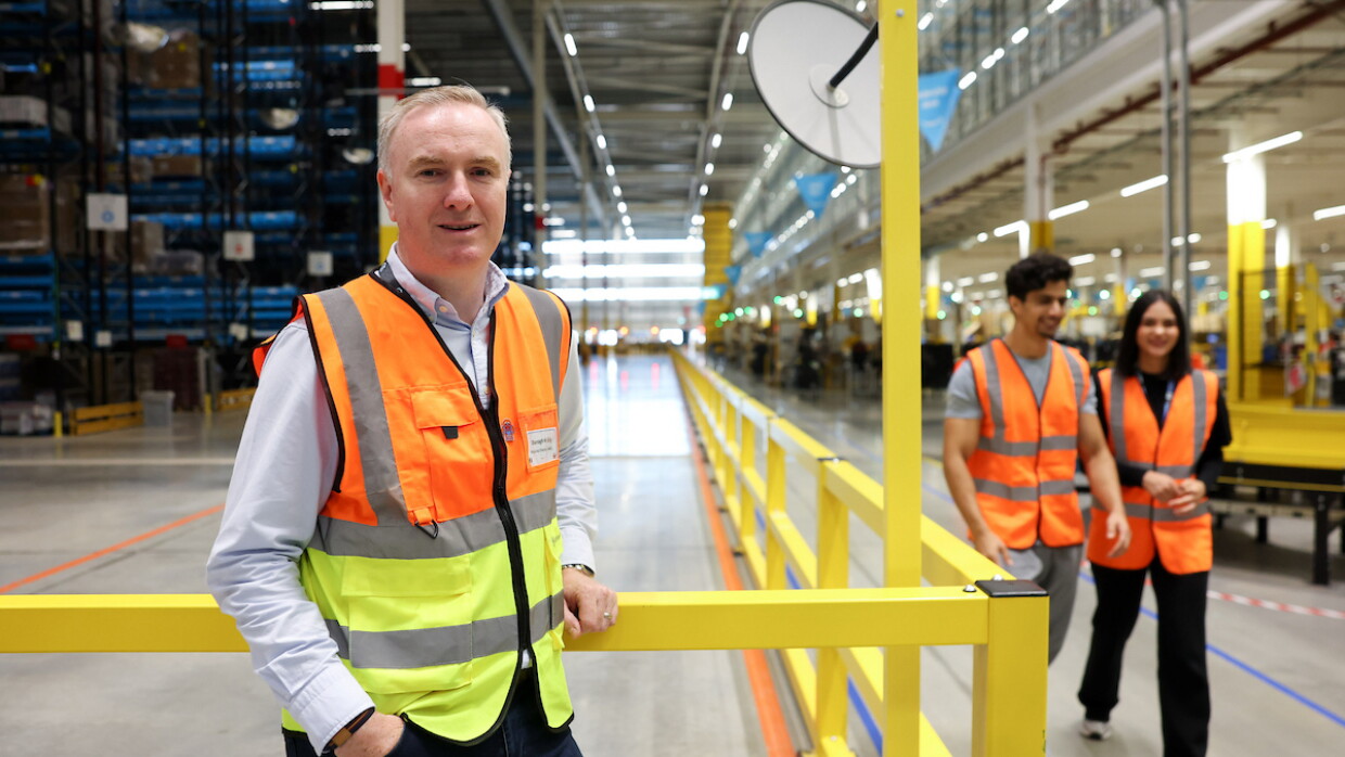 Associates at Amazon fulfilment centres in Ireland. 