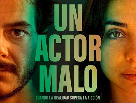 Cartel de Un actor malo