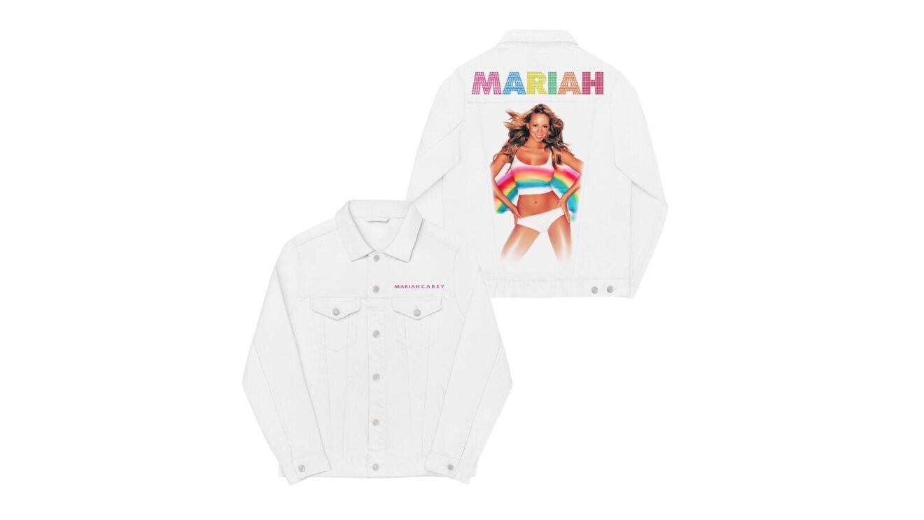 An image of Mariah Carey’s new Las Vegas residency merchandise. 