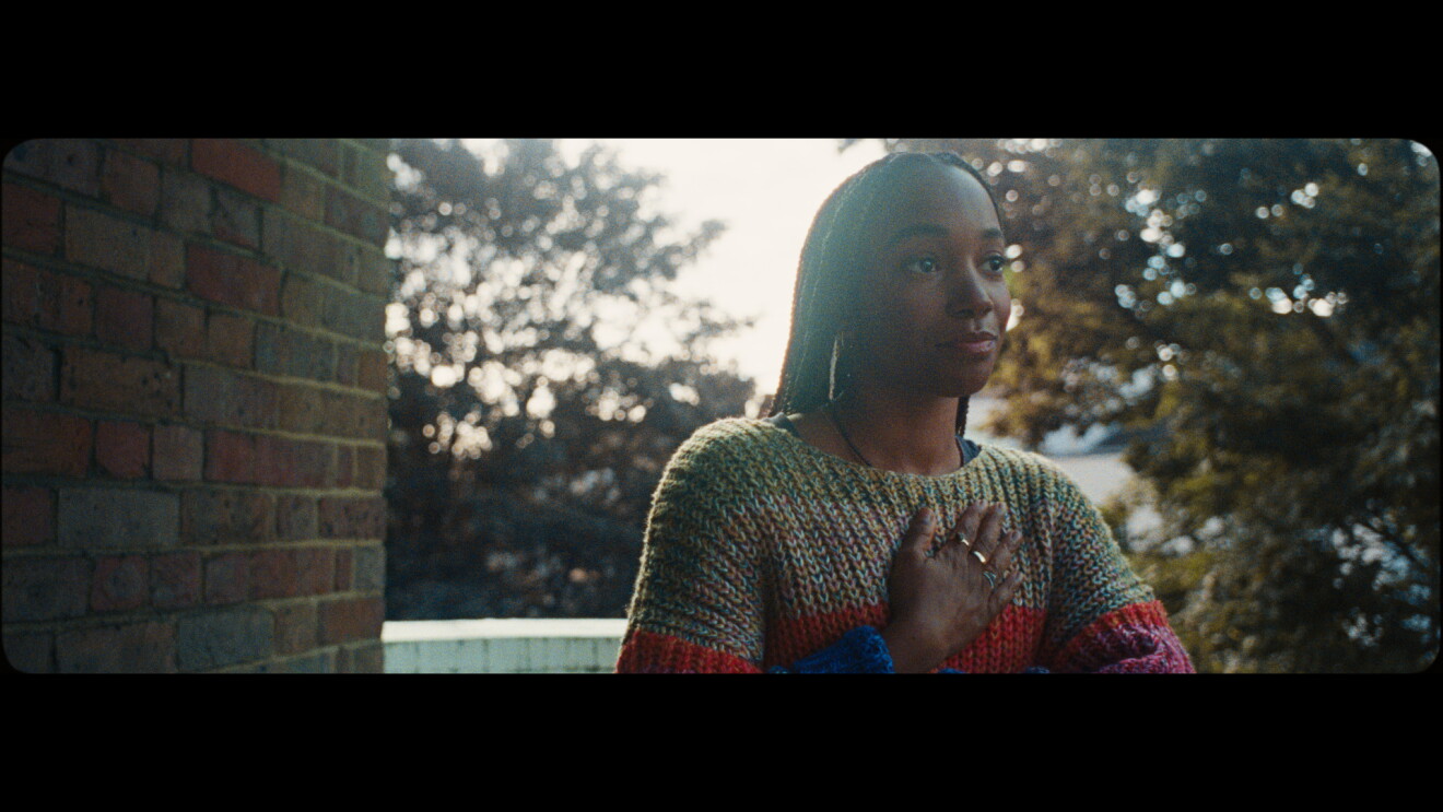 amazon christmas ad shot of girl