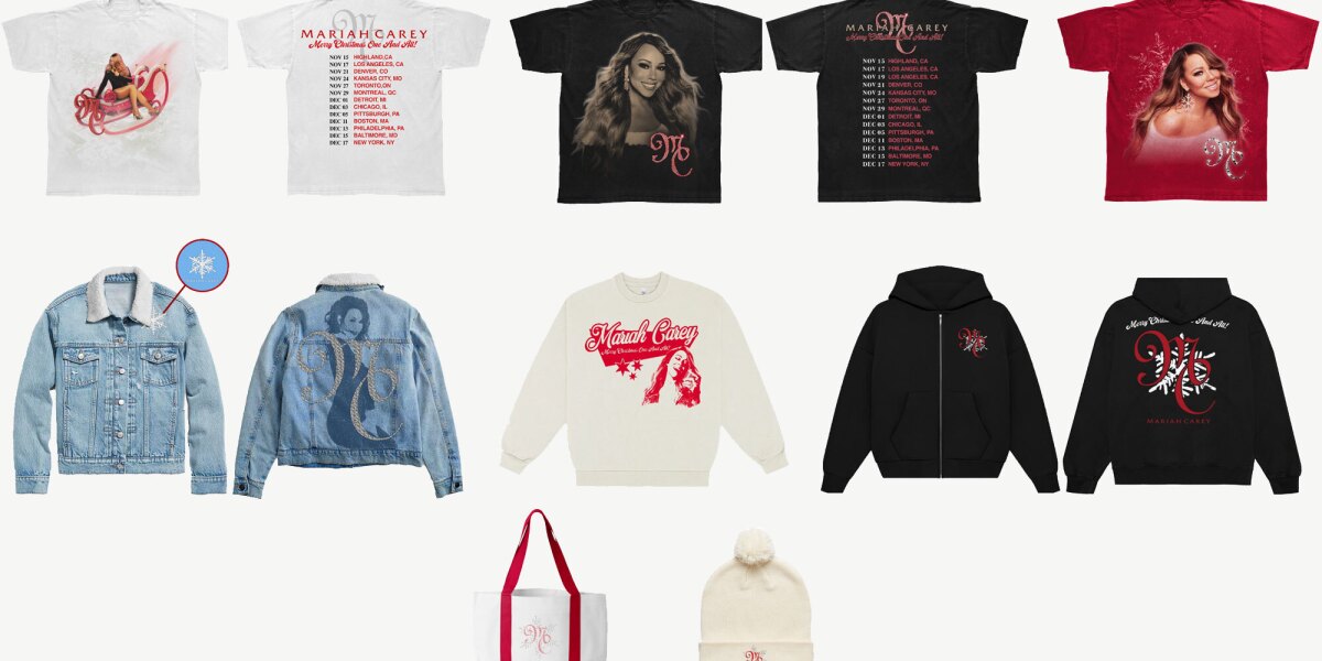Shop exclusive Mariah Carey holiday tour merch on Amazon Shop exclusive Mariah Carey holiday tour merch on Amazon