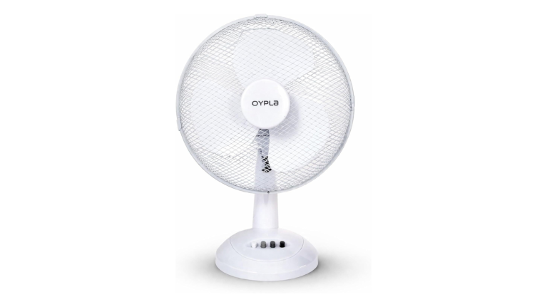 Oypla desk fan for UK summer 2026