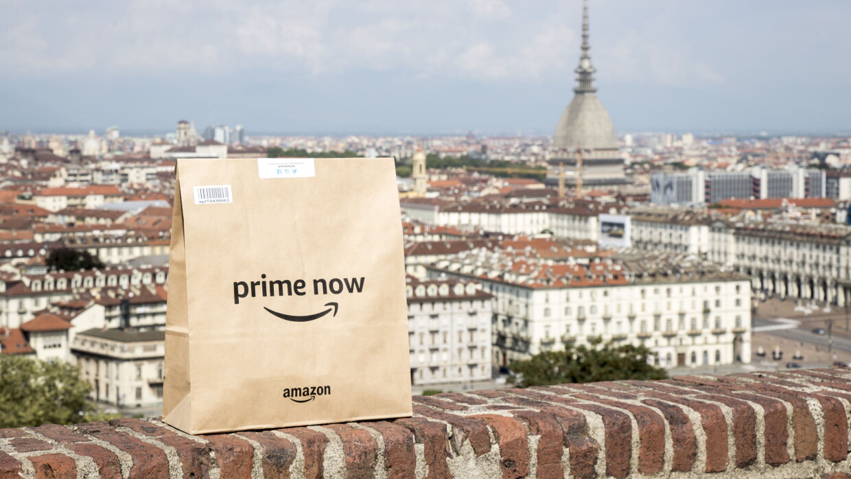 Amazon launches Prime Now for Prime members in Turin