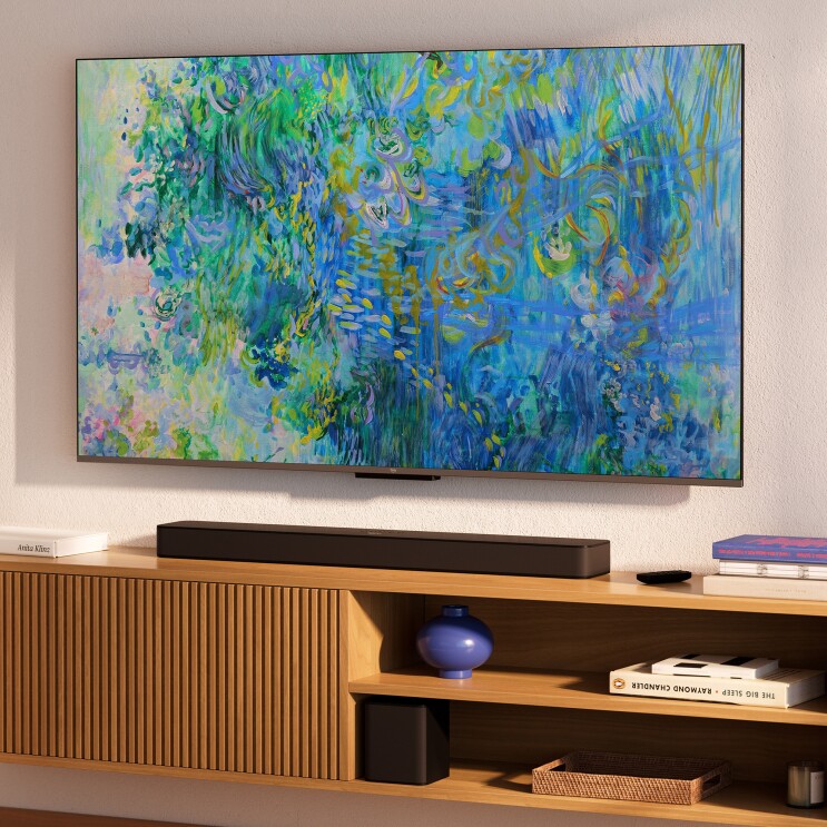 Der neue Fire TV Omni QLED Smart TV.