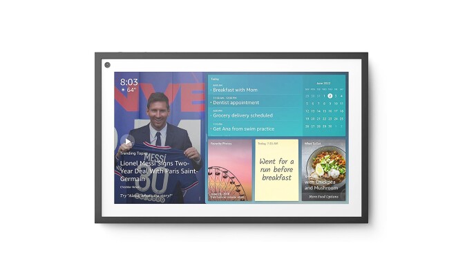 2022年世界杯回声显示屏幕。