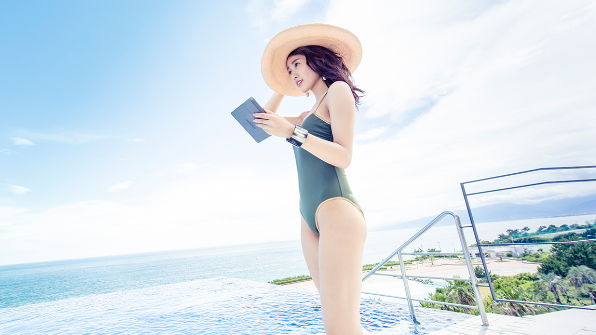 海 山へ旅の必需品 Kindle Oasis 新モデルのメディア向け体験イベントを開催 About Amazon Japan