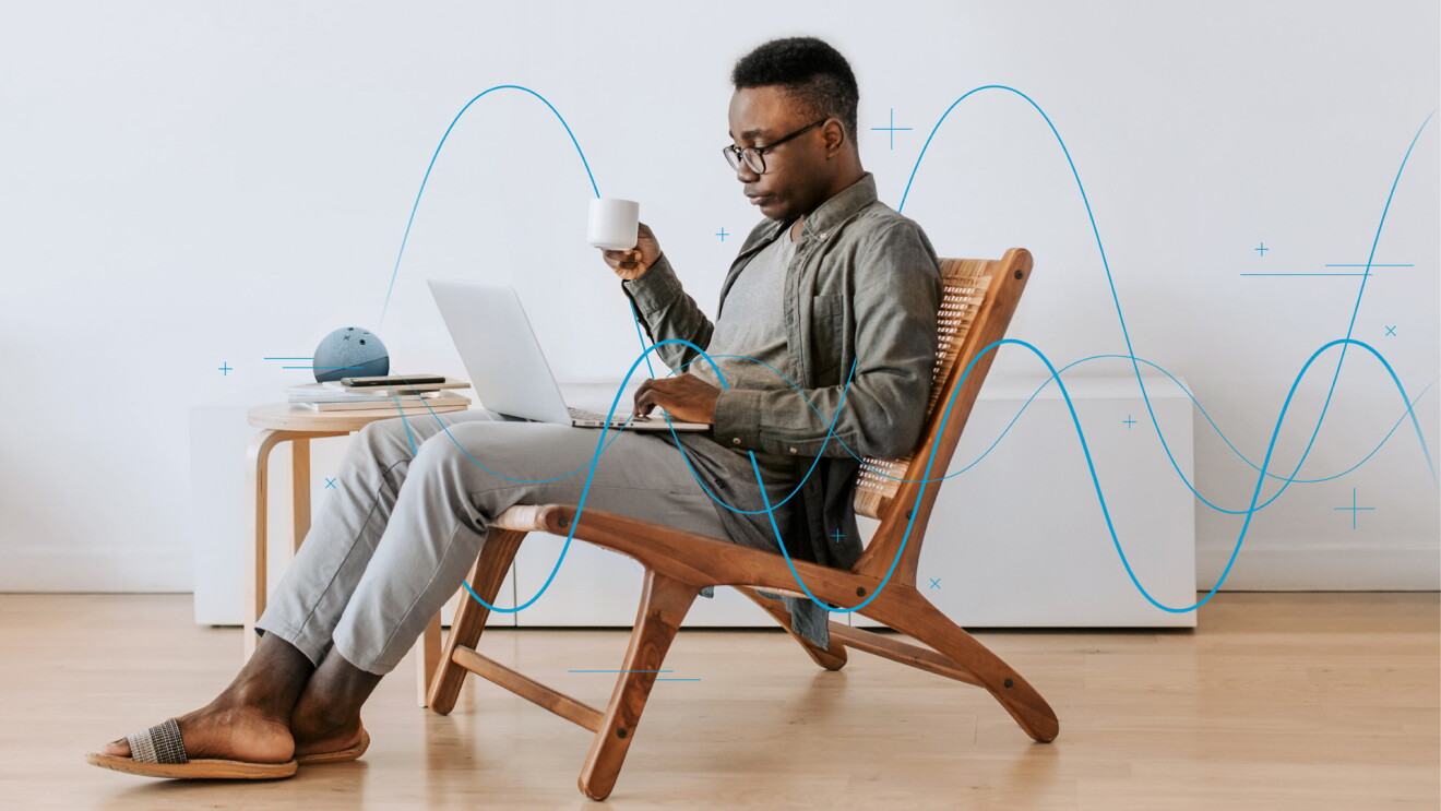 Images showcasing Endel for Alexa-enabled devices.