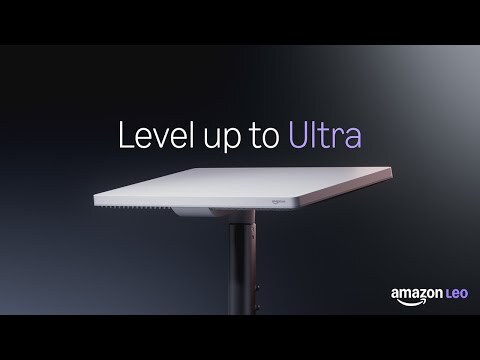 Amazon Leo Ultra: World's Fastest Satellite Antenna | 1 Gbps Downloads + 400 Mbps Uploads