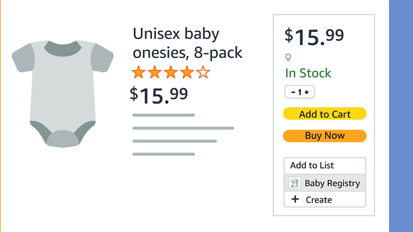 Unisex grey baby onesies, 8-pack