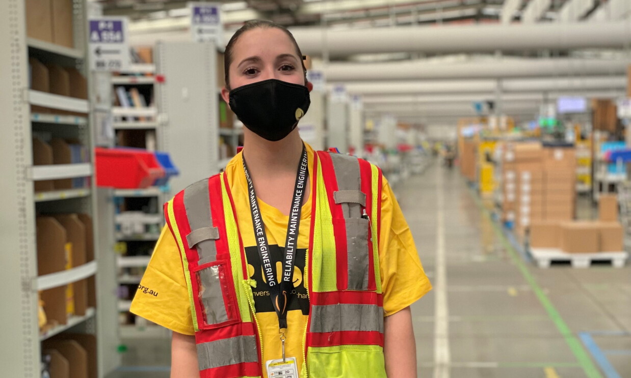 Georgina, Amazon Australia Operations Manager on RU OK? Day
