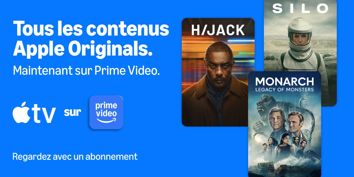 Το Apple TV κυκλοφορεί στο Prime Video στη Γαλλία αυτήν την Τρίτη, 21 Απριλίου, ως μέρος της συνεχιζόμενης παγκόσμιας κυκλοφορίας του