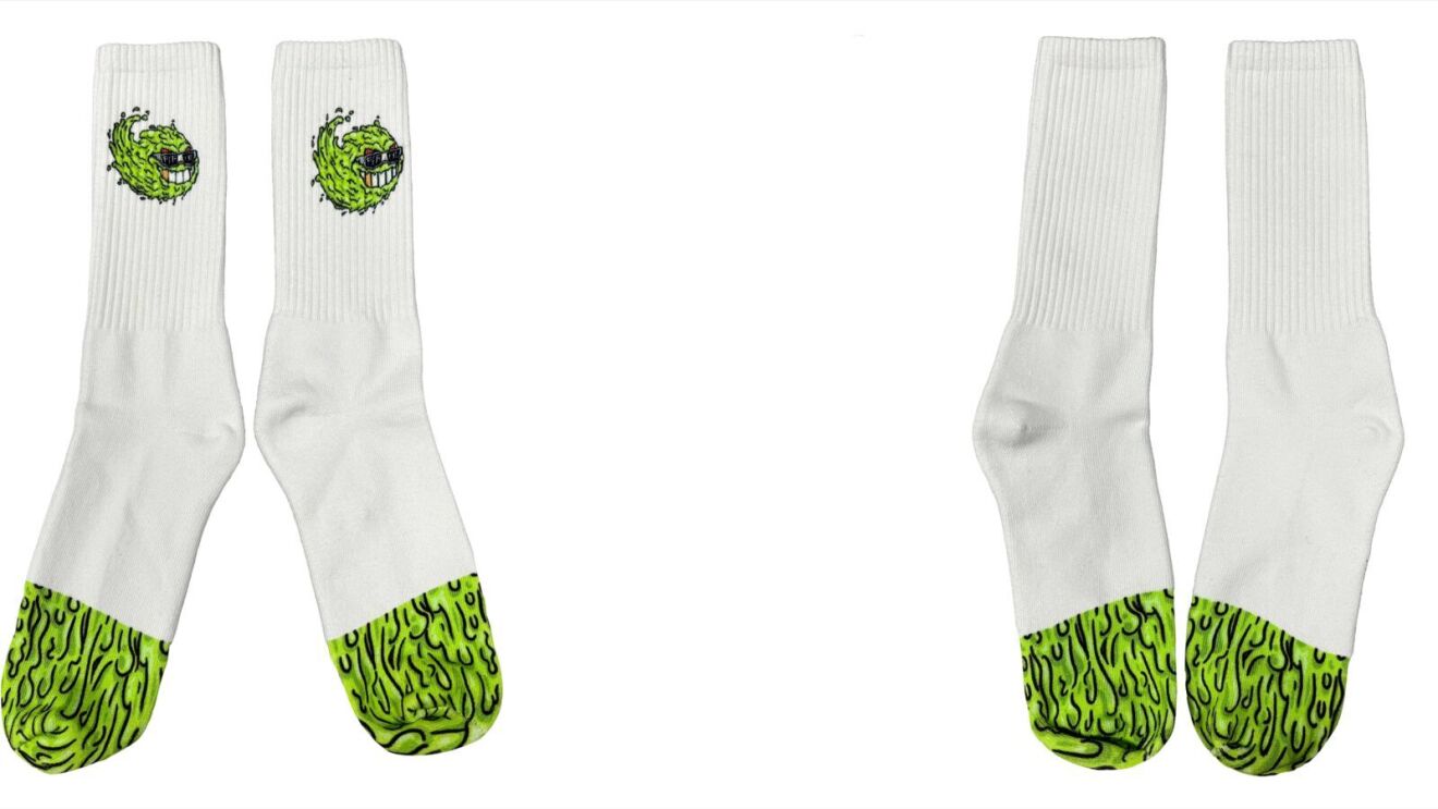 Socks from Feid’s FERXXOCALIPSIS Tour 2024