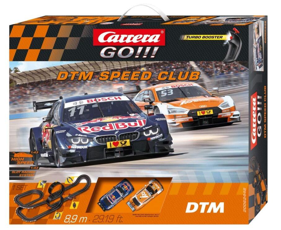 Abbildung Carrera DTM Speed Club, erhältlich auf Amazon.de.