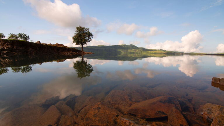 Vaitarna Lake in Maharashtra