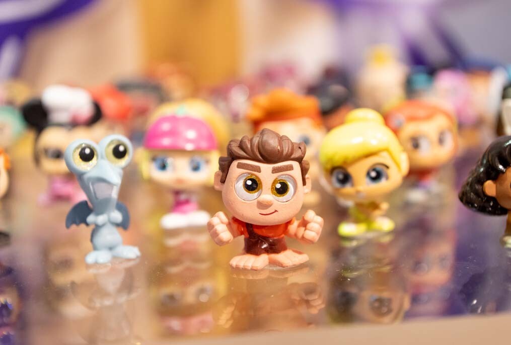An image from the D23 fan expo show floor