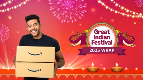 Amazon Great Indian Festival 2025 Wrap (promotional image)