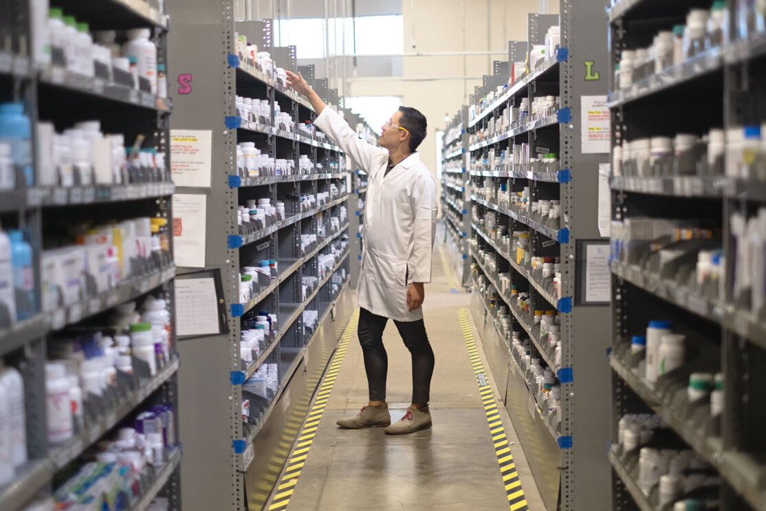 An image of Andrew Vo, an Amazon pharmacist.