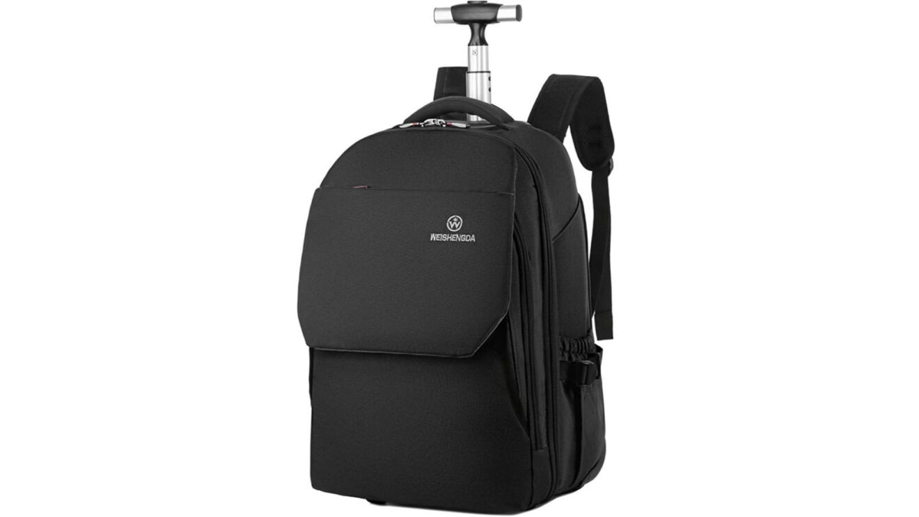 Xcellent Global water-resistant rolling backpack 