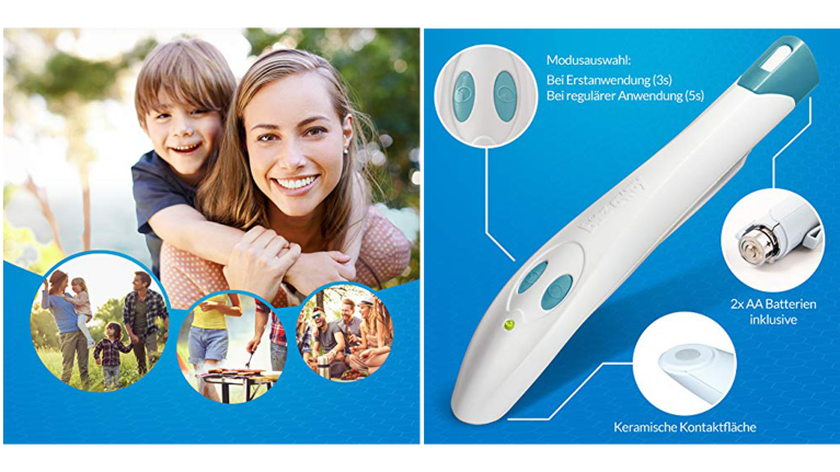 Produktabbildung des bite away Stichheilers, erhältlich bei Amazon.de