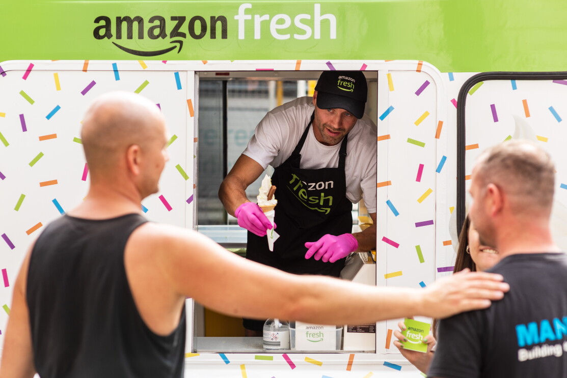 Ice cream van amazon fresh