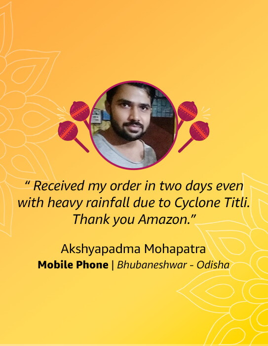 Thanks you customers, Amazon India