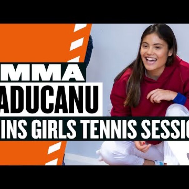 "I can do that, I can be that person" - Emma Raducanu inspires Prime Video LTA Youth Girls | LTA