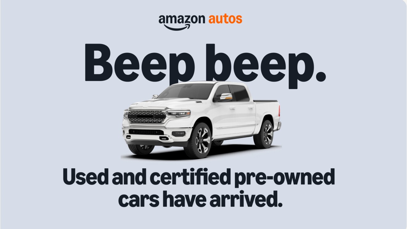 Amazon Autos now offers used and certified pre-owned vehicles