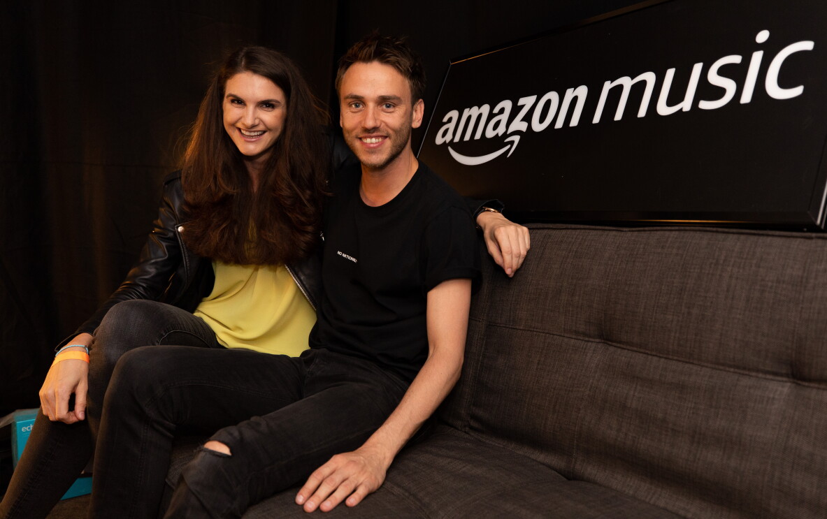 Lina Deerman mit Künstler Clueso
