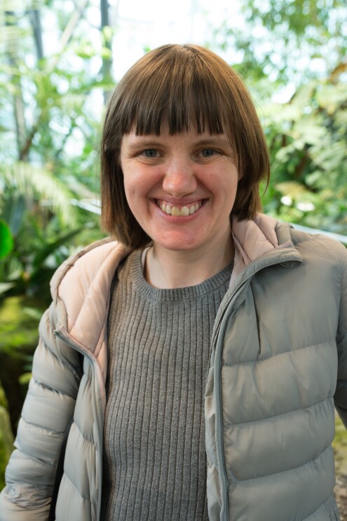 Jelena Skorodumova, fulfilment centre employee at Amazon in Manchester, pictured in the Amazon Spheres in Seattle