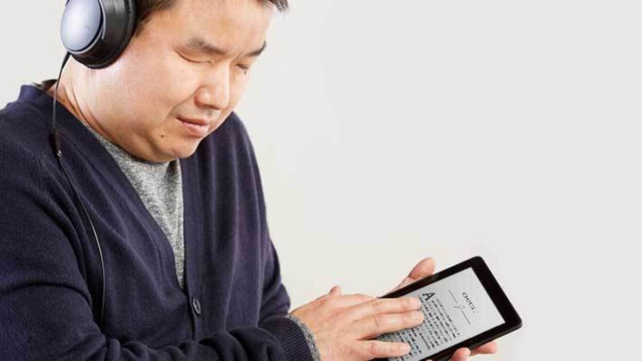 Accessibility features for Blind customers