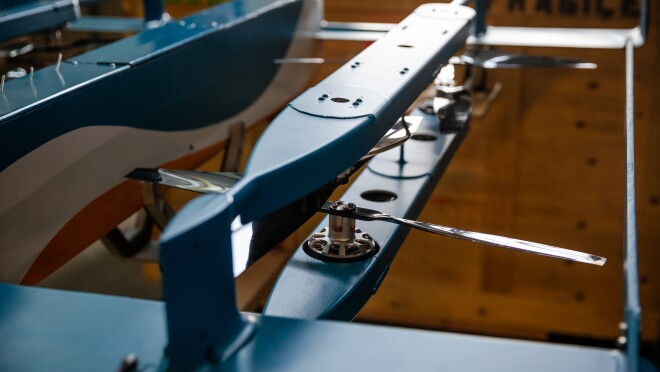 Amazon drone delivery at the Smithsonian's National Air and Space Museum.