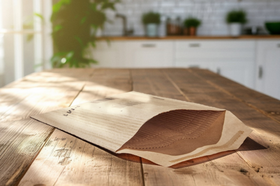 Neue Amazon Verpackungen: papiergepolsterte Umschläge werden leichter und stabiler