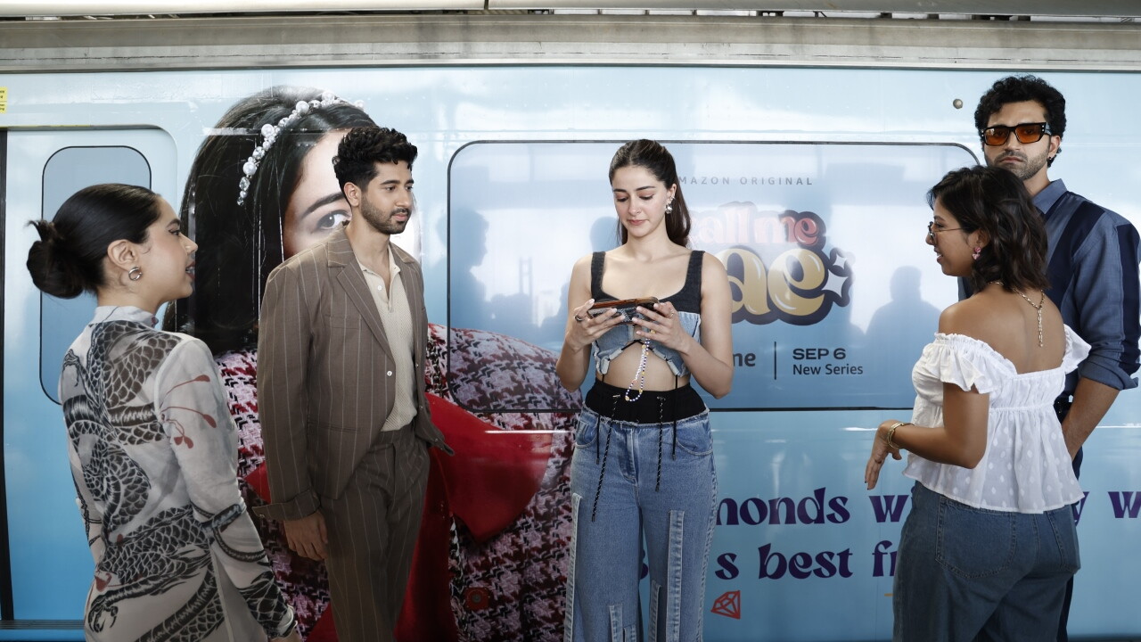 Call Me Bae cast Ananya Panday Mumbai Metro