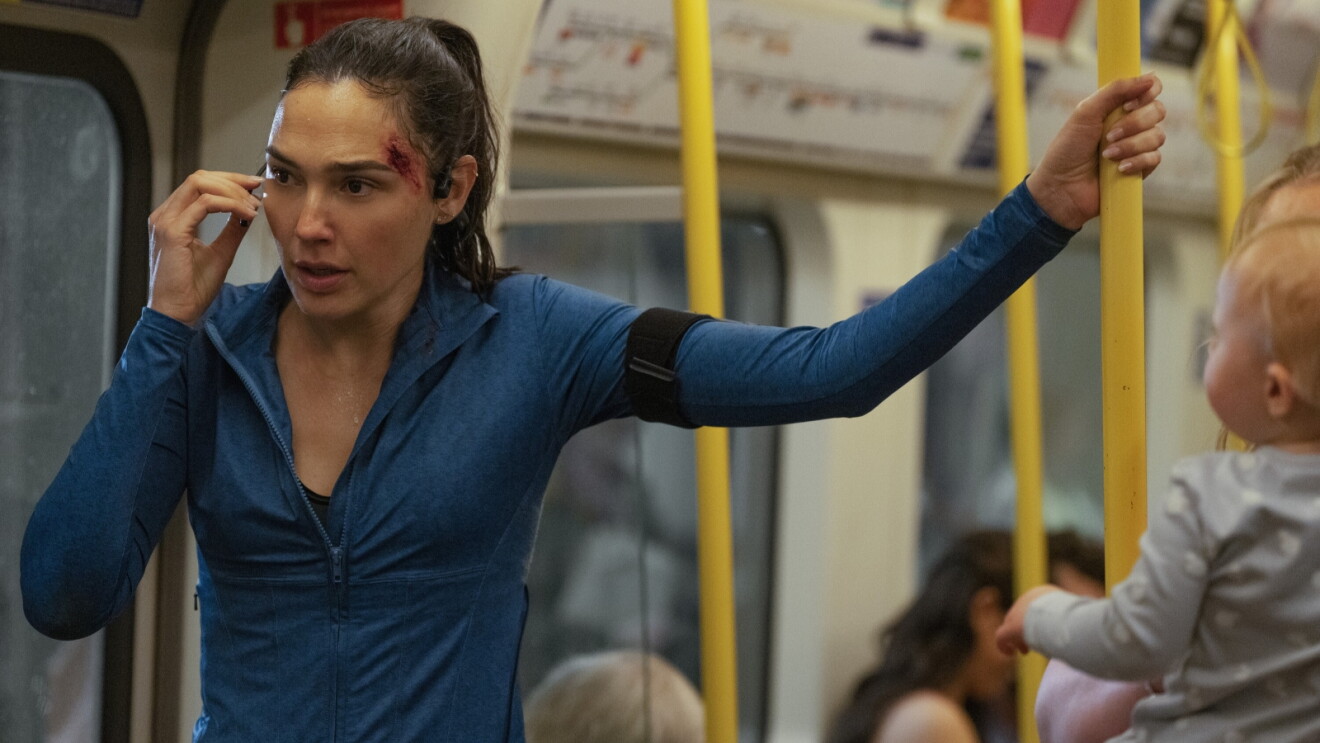 Gal Gadot as Maia Marten in the thriller suspense-action film, The Runner, from Amazon MGM Studios
