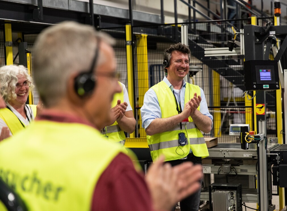 Kostenlose Besucherführungen im Logistikzentrum Rheinberg