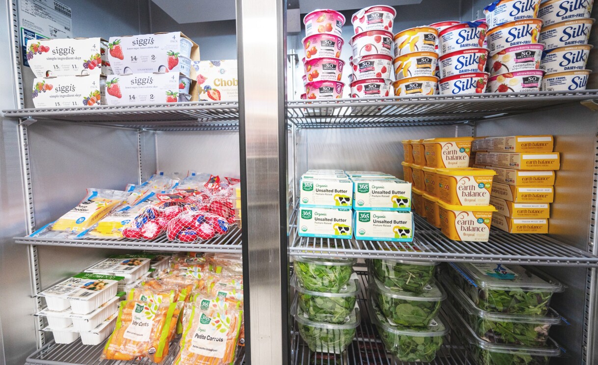 An image of donated items