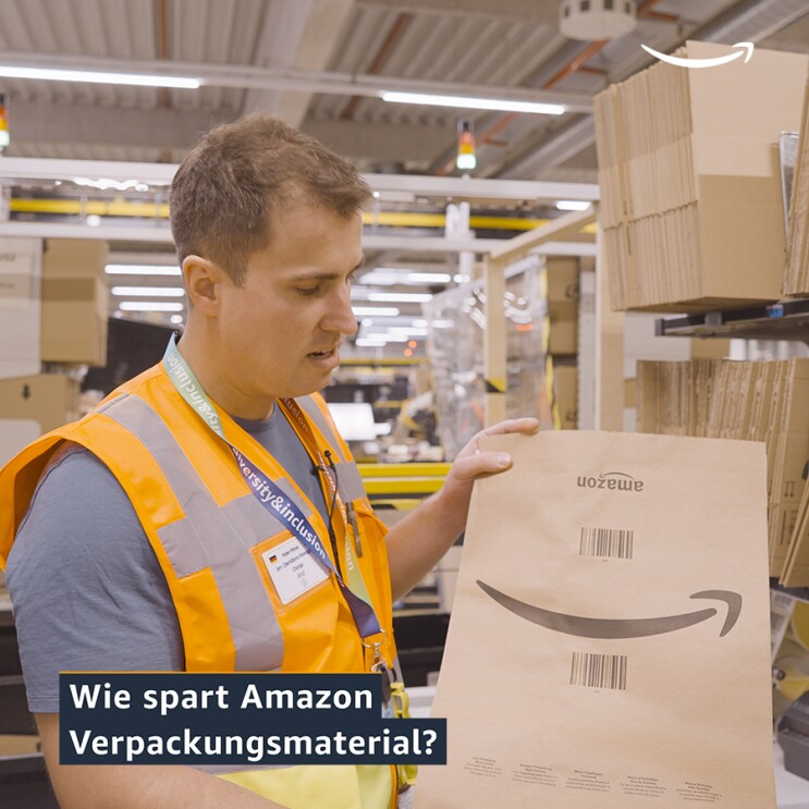 Amazon Antwortet: Wie spart Amazon Verpackungsmaterial?