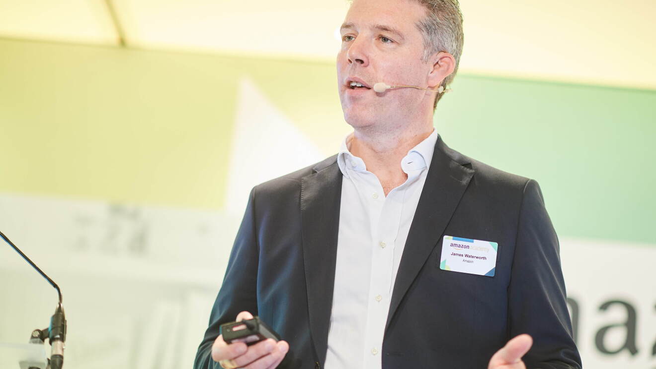 James Waterworth  at Amazon Academy 