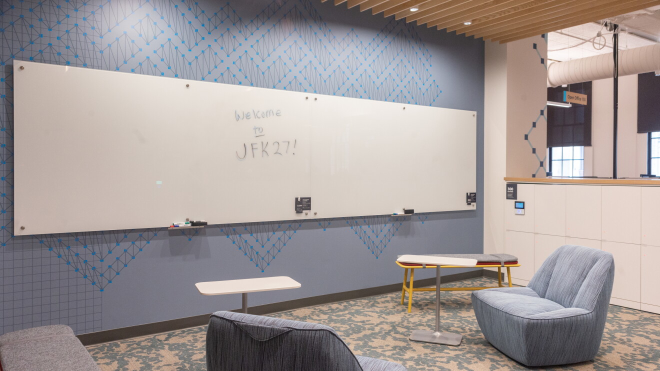 interior and exterior images from the new jfk27 office building hank in midtown manhattan