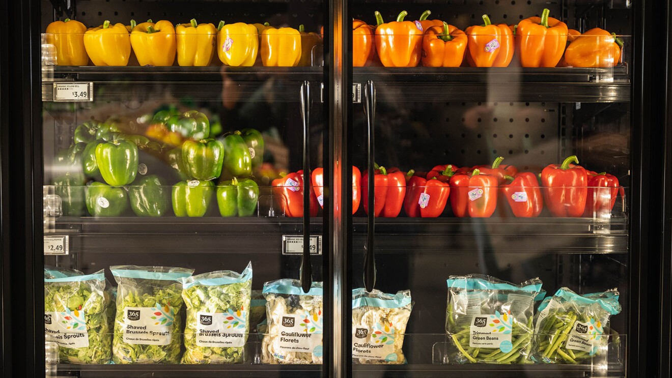 An image of an Amazon Fresh store. 