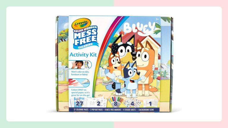 Crayola Color Wonder Bluey Activity Kit