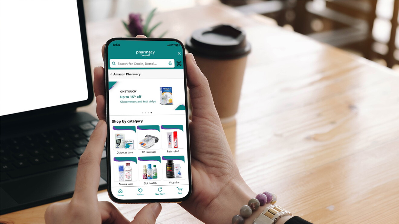 Amazon Pharmacy for online medicine order and delivery