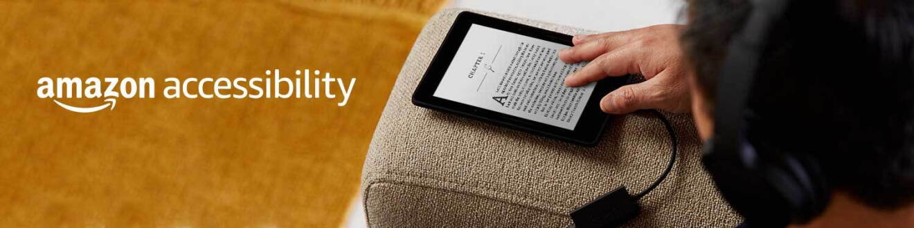 Accessibility features on Amazon Devices