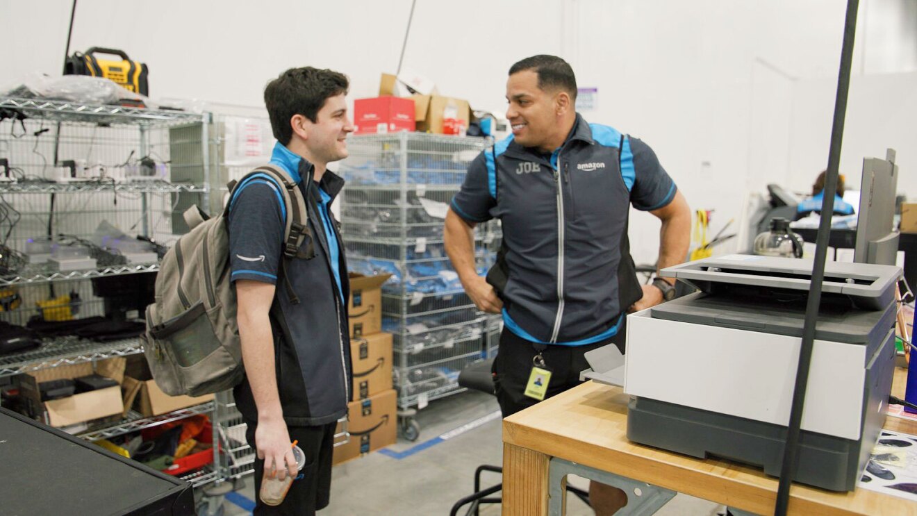 A day in the life of an Amazon delivery driver.